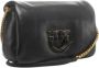 Pinko Klassieke Love Click Schoudertas Magnetische Sluiting Black Dames - Thumbnail 2