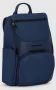 Piquadro Blauwe Leren en Stoffen Rugzak Blue Unisex - Thumbnail 2