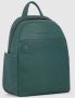 Piquadro Groene Leren Rugzak Green Dames - Thumbnail 2
