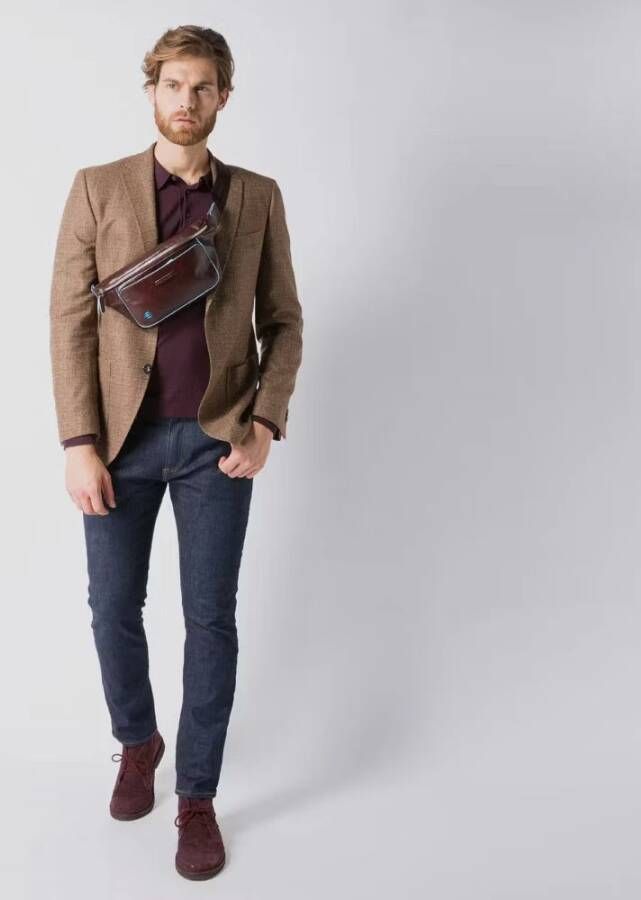 Piquadro Belt Bags Bruin Heren