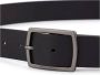 Piquadro Zwarte Leren Riem Gesp Black Heren - Thumbnail 2