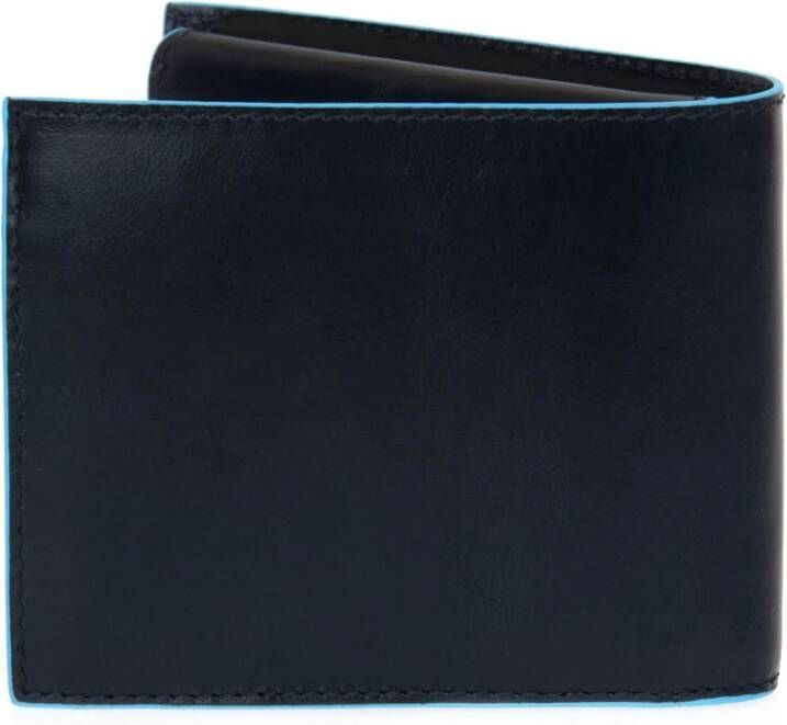 Piquadro Blauwe Herenportemonnee Blauw Dames