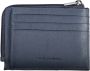 Piquadro Blauwe leren portemonnee met kaarthouder en RFID-blokker Blauw Heren - Thumbnail 2