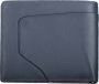 Piquadro Blauw Leren Rfid Portemonnee met Contrasterende Details Blue Heren - Thumbnail 2