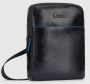 Piquadro Stijlvolle Crossbody Tas Black Heren - Thumbnail 2
