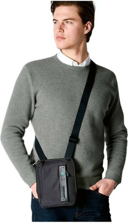 Piquadro Crossbody Bag Zwart Heren