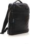 Piquadro Leather rucksack Zwart Heren - Thumbnail 2