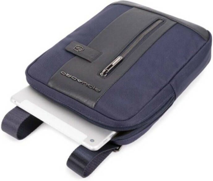 Piquadro Messenger Bag Blauw Heren