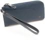 Piquadro Leren portemonnee clutch met ritssluiting Blue Dames - Thumbnail 2