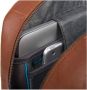 Piquadro Zwarte Rugzak 2 Compartimenten Black Unisex - Thumbnail 2