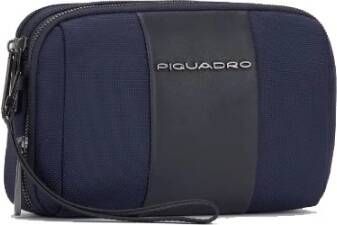 Piquadro Toilet Bags Blauw Heren