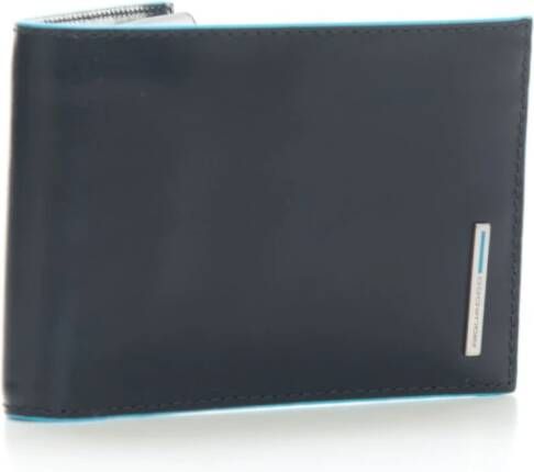 Piquadro Wallet Blauw Heren