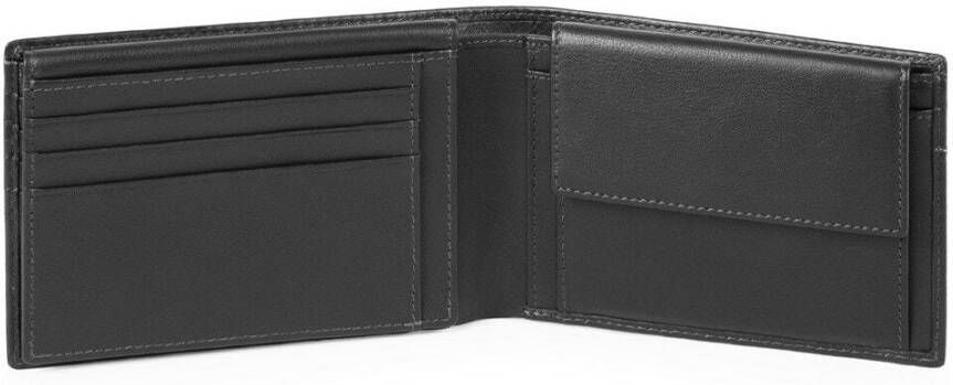 Piquadro Portemonnee Pu1392Ub00R Zwart Heren