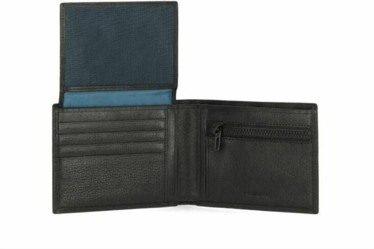 Piquadro Wallet Pu5761Apr Zwart Heren