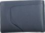 Piquadro Blauwe Leren Portemonnee met Rfid Blokker Blue Heren - Thumbnail 2