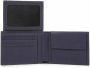 Piquadro Blauwe Transparante Portemonnee met Rfid Bescherming Blue Heren - Thumbnail 2