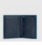 Piquadro Blauwe Verticale Portemonnee met Rfid Bescherming Blue Heren - Thumbnail 2