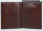 Piquadro Bruin leren portemonnee en kaarthouder Brown Unisex - Thumbnail 2