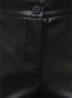 Plain Units Leather Trousers Zwart Dames - Thumbnail 2