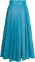 Plain Units Midi Skirts Blauw Dames - Thumbnail 2