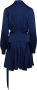 Plain Units Short Dresses Blauw Dames - Thumbnail 2