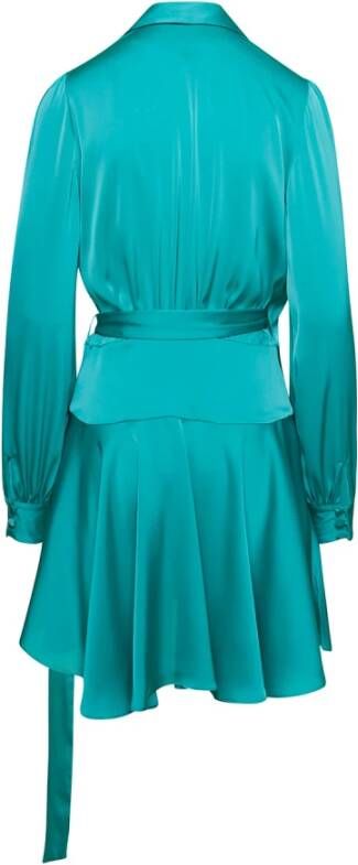 Plain Units Short Dresses Blauw Dames
