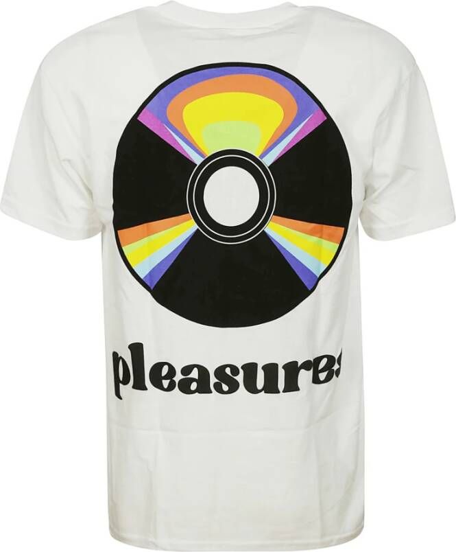 Pleasures Spin T-shirt Wit Heren