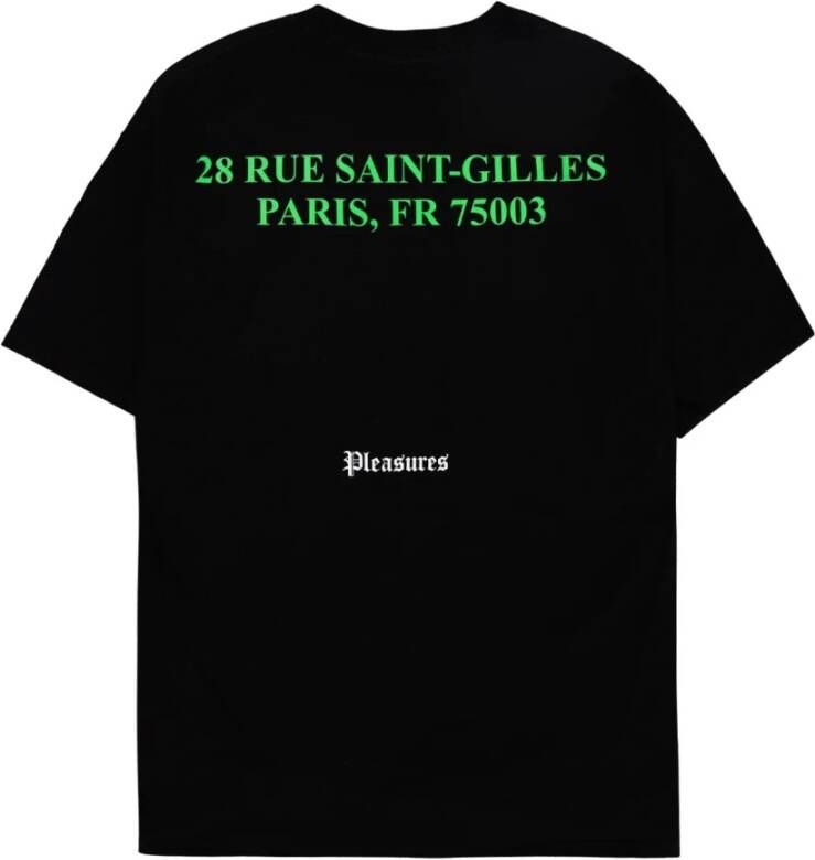 Pleasures T-Shirts Zwart Heren