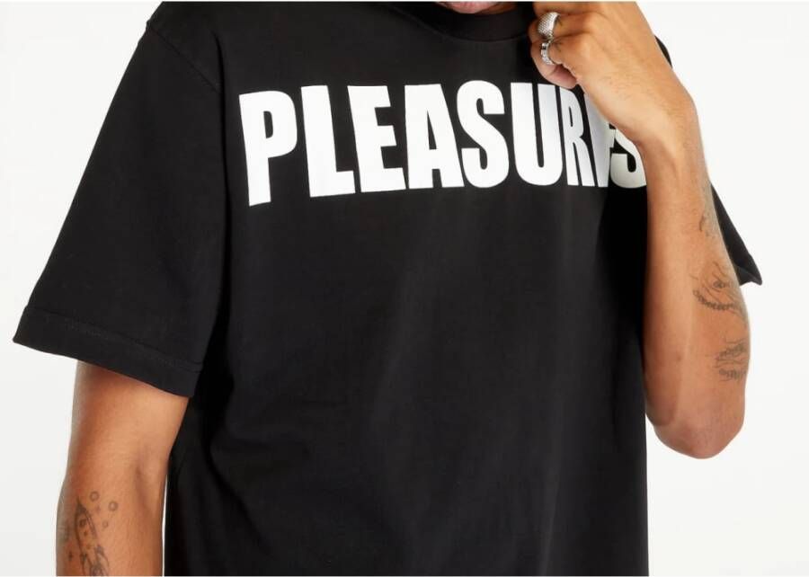 Pleasures Zwarte Expand Heavyweight Shirt Zwart Heren
