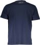 Plein Sport Blauw Katoenen T-Shirt Korte Mouw Ronde Hals Print Logo Blue Heren - Thumbnail 2
