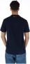 Plein Sport Blauw Katoenen T-Shirt Korte Mouw Ronde Hals Print Blue Heren - Thumbnail 3