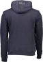 Plein Sport Blauwe Katoenen Sweater met Capuchon en Contrasterende Details Blauw Heren - Thumbnail 2