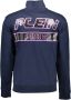 Plein Sport Blauwe Sweatshirt met Rits en Contrastdetails Blue Heren - Thumbnail 2