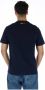 Plein Sport Blauw Katoenen T-Shirt Korte Mouw Ronde Hals Print Logo Blue Heren - Thumbnail 4