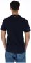 Plein Sport Blauwe Print Ronde Hals T-shirt Blauw Heren - Thumbnail 2