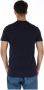 Plein Sport Blauwe Print Ronde Hals T-shirt Blue Heren - Thumbnail 1