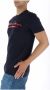 Plein Sport Blauwe Print Ronde Hals T-shirt Blue Heren - Thumbnail 3