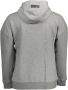 Plein Sport Grijze Katoenen Sweater met Capuchon en Logo Grijs Heren - Thumbnail 2