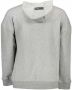 Plein Sport Grijze Katoenen Sweater met Capuchon Gray Heren - Thumbnail 2