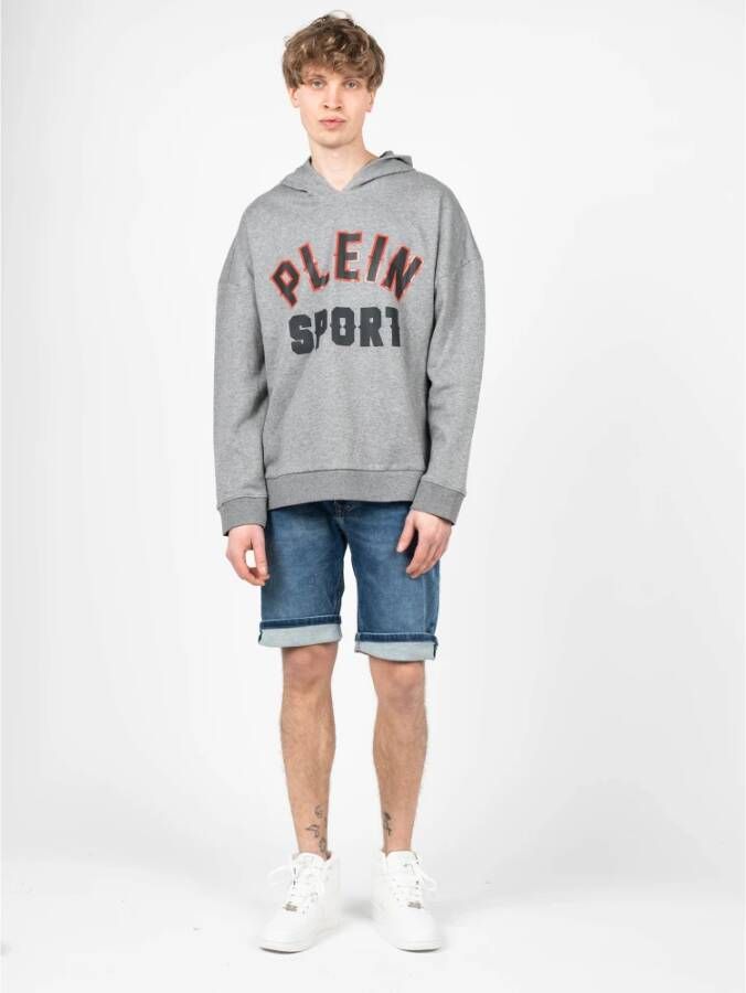Plein Sport Hoodies Grijs Heren