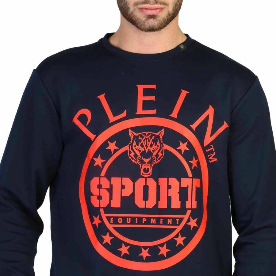 Plein Sport Sweatshirt Fips208 Blauw Heren