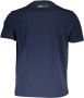 Plein Sport Blauw Katoenen T-Shirt Korte Mouw Ronde Hals Print Logo Blue Heren - Thumbnail 2
