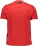 Plein Sport Rode Katoenen T-Shirt met Print Red Heren - Thumbnail 2