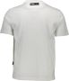 Plein Sport Wit Katoenen T-Shirt Korte Mouw Ronde Hals Print White Heren - Thumbnail 4