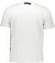 Plein Sport Wit Katoenen T-shirt met Ronde Hals en Contrasterende Details White Heren - Thumbnail 2