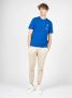 Plein Sport Simple Framelon T-shirt Blauw Heren - Thumbnail 2