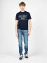 Plein Sport Blauw Katoenen T-Shirt Korte Mouw Ronde Hals Print Blue Heren - Thumbnail 5