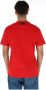 Plein Sport Rode Print Korte Mouw T-shirt Red Heren - Thumbnail 2