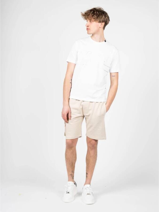 Plein Sport Simple Framelon T-Shirt Wit Heren