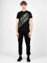 Plein Sport Heren Zwart Print T-shirt Black Heren - Thumbnail 5
